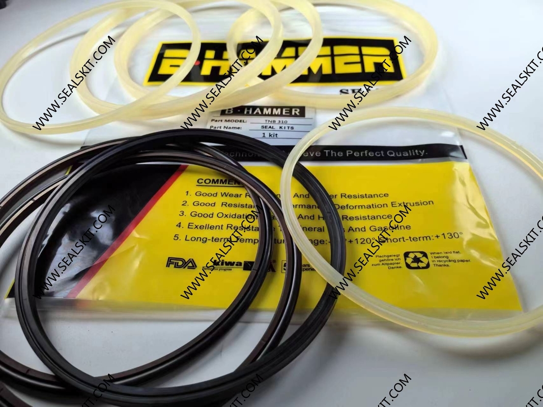 TOKU TNB 310LU1  Hydraulic Breaker Hammer Seal Kit Hydraulic Repair Kit  Tool Diameter 160MM