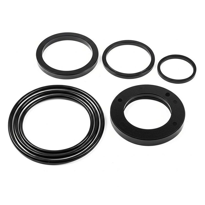 OEM/ODM Acceptable Excavator Cylinder Seal Kits with Temperature Range -40C- 120C in Black