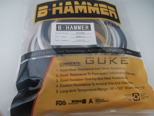 お買い得 ボルボの掘削機EC360BブームのシールのキットVoe 14589139 オンライン